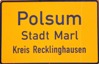 Ortsschild Polsum Ortsschild Polsum